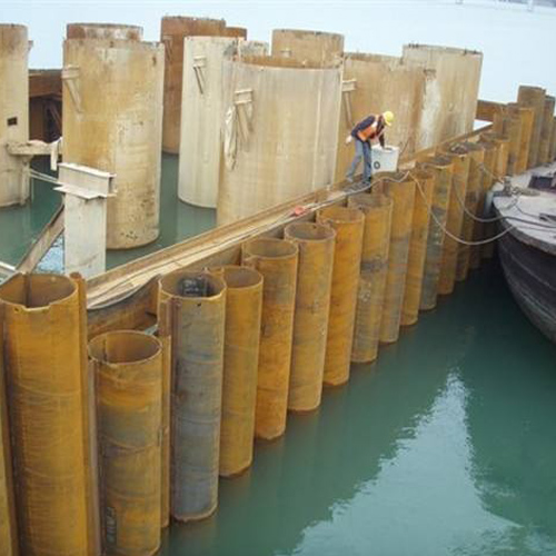 安顺钢护筒现场安装